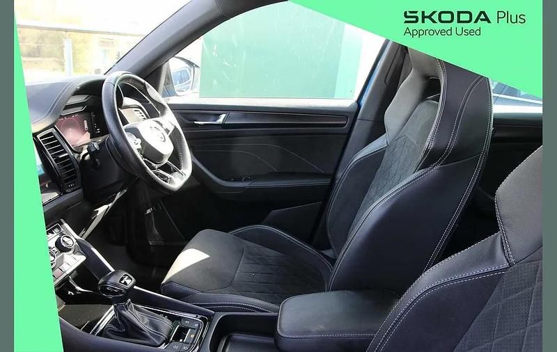 Used Skoda Kodiaq SportLine 187 HP (137 kW) 2022 Race blue metallic SUV