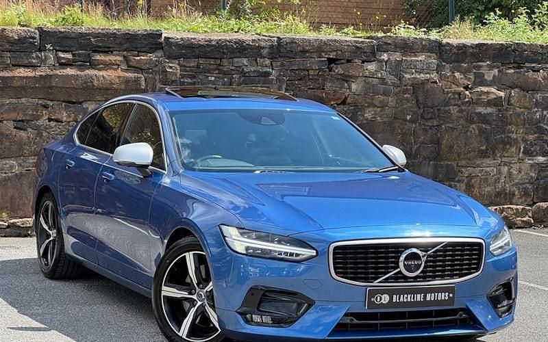 Blue Used 2018 Volvo S90 R-Design Sedan | £14,995 (A bit pricey) - Image 1/4