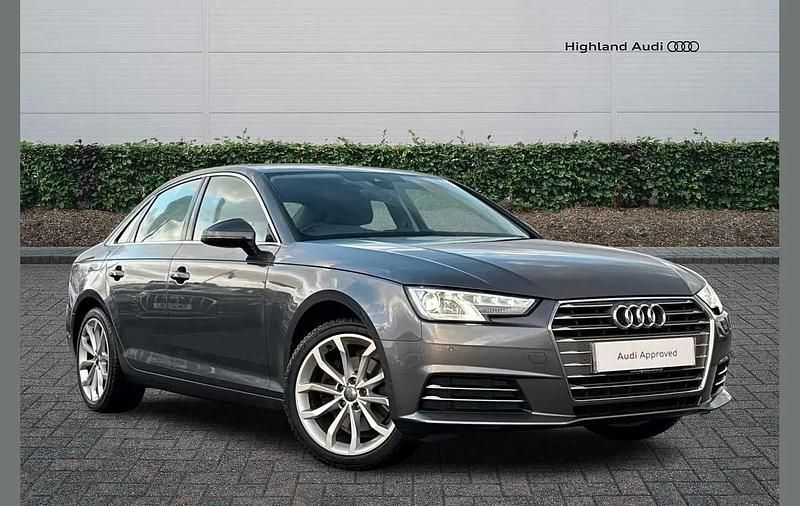 Grey Used 2018 Audi A4 Sport Sedan | £13,985 (Fair price) - Image 1/4