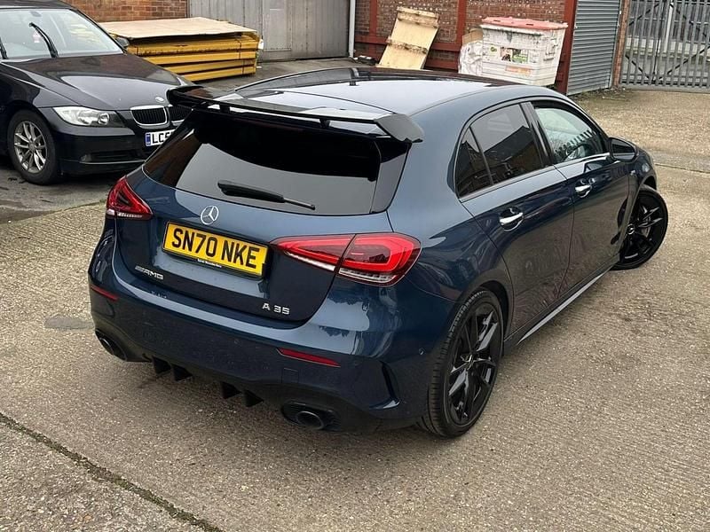 Used Mercedes A35 AMG Premium 2020 Blue Hatchback