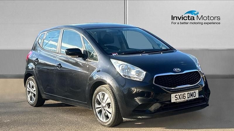 Used Kia Venga 123 HP (90 kW) 2016 Black Hatchback