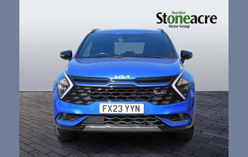 Used Kia Sportage GT-Line 261 HP (191 kW) 2023 Blue SUV
