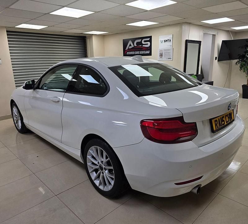 Used BMW 218 2015 White Coupe