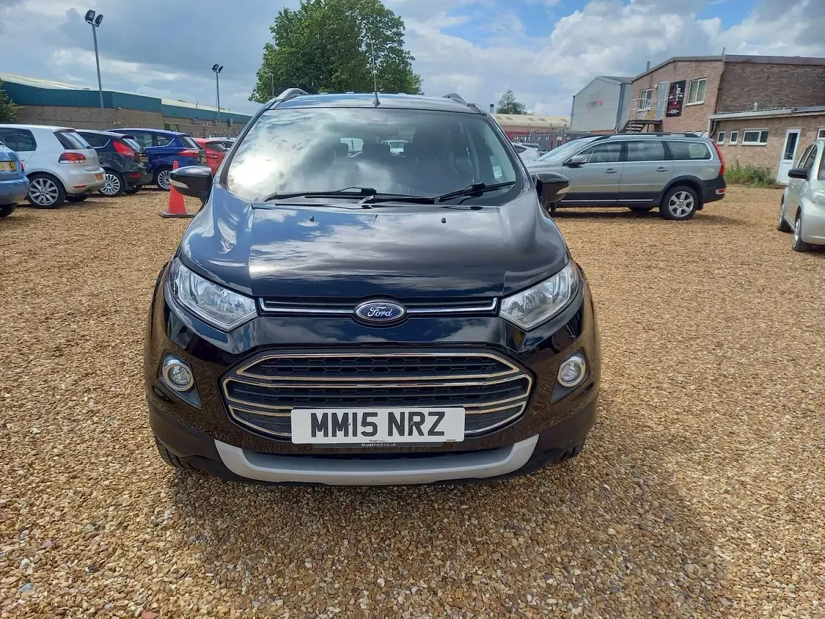 Used Ford Ecosport Titanium 2015 Black SUV