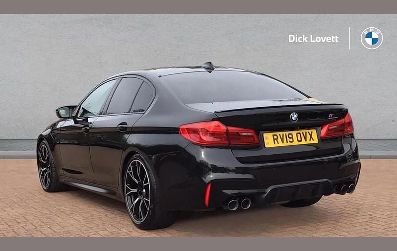 Begagnad BMW M5 Competition Edition 616 HK (453 kW) 2019 Svart Sedan