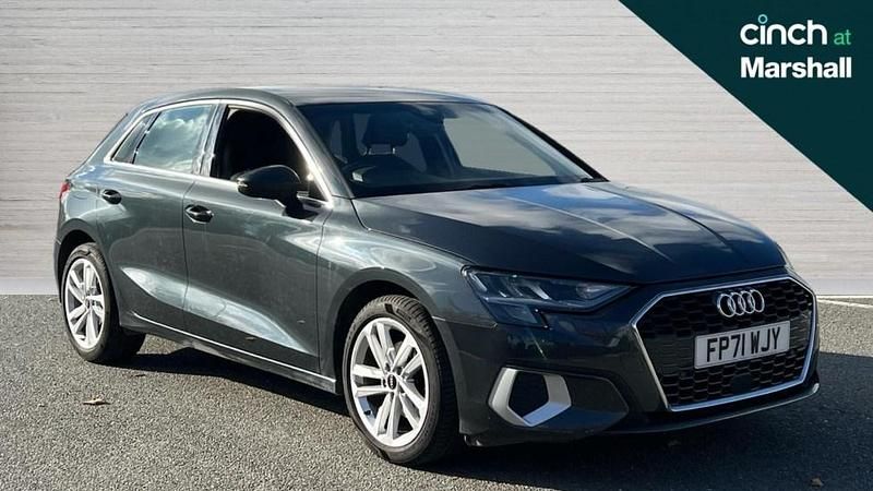 Grey Used 2022 Audi A3 Sport Hatchback | £16,453 (Good price) - Image 1/4