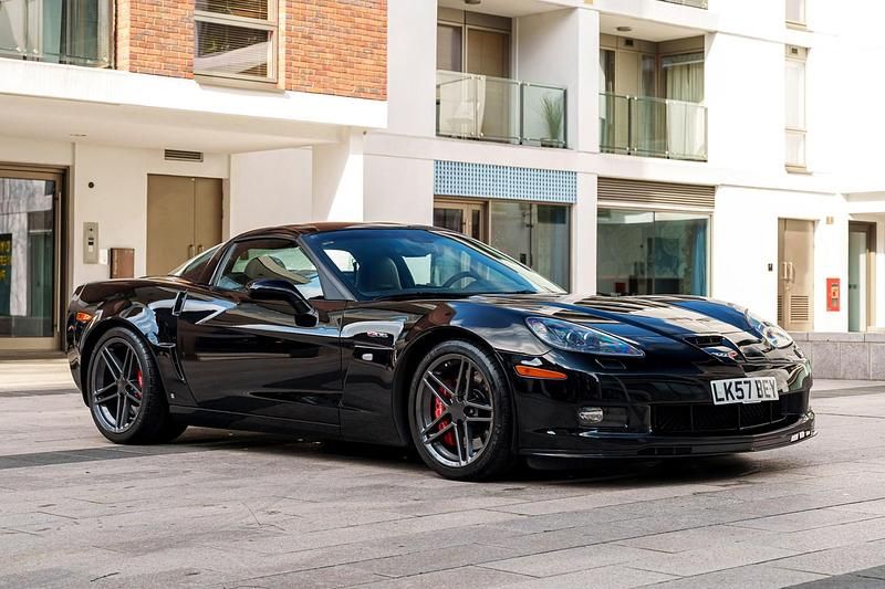 Used Chevrolet Corvette 505 HP (371 kW) 2007 Black Coupe