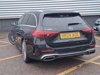 Used Mercedes C300 AMG Line Premium 258 HP (189 kW) 2024 Black Estate