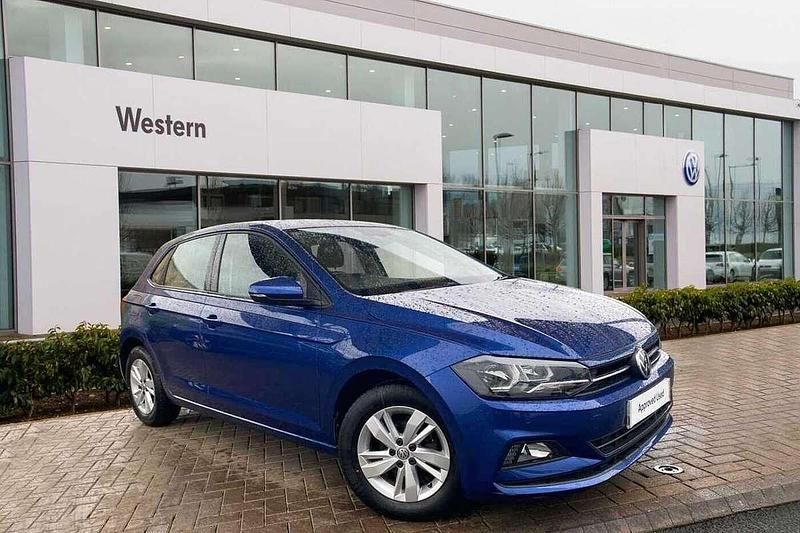 Blue Used 2018 VW Polo SE Hatchback | £12,499 (Fair price) - Image 1/4