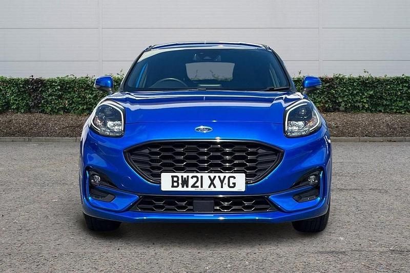 Begagnad Ford Puma ST-Line 2021 Blå SUV