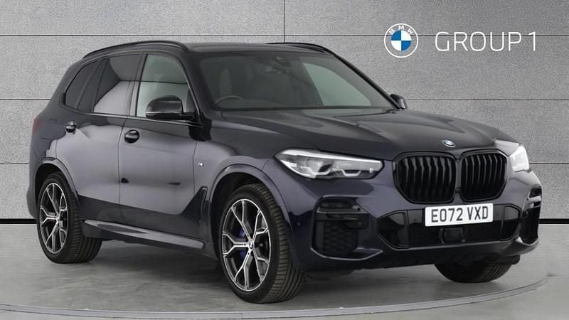 Black Used 2022 BMW X5 M Sport SUV | £41,250 (Good price) - Image 1/4