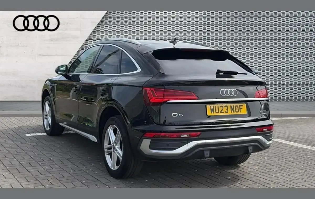 Used Audi Q5 Sportback S-Line 200 HP (147 kW) 2023 Black SUV