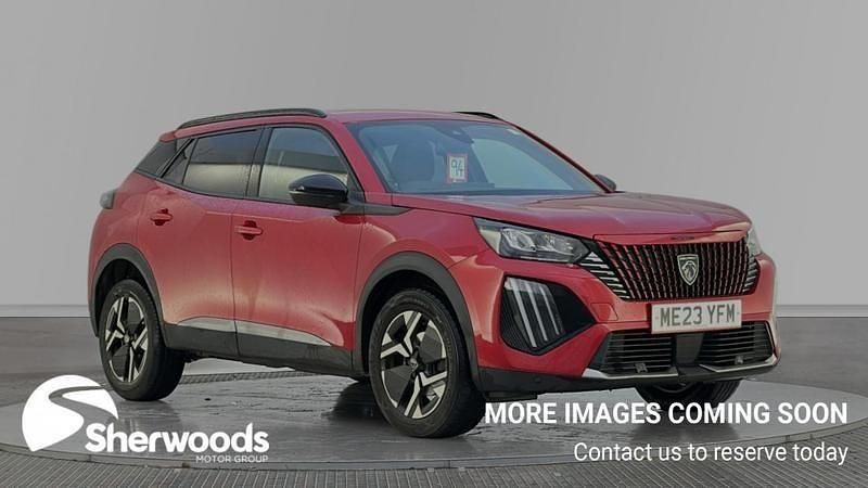 Red Used 2023 Peugeot 2008 Allure SUV | £13,390 (Fair price) - Image 1/4