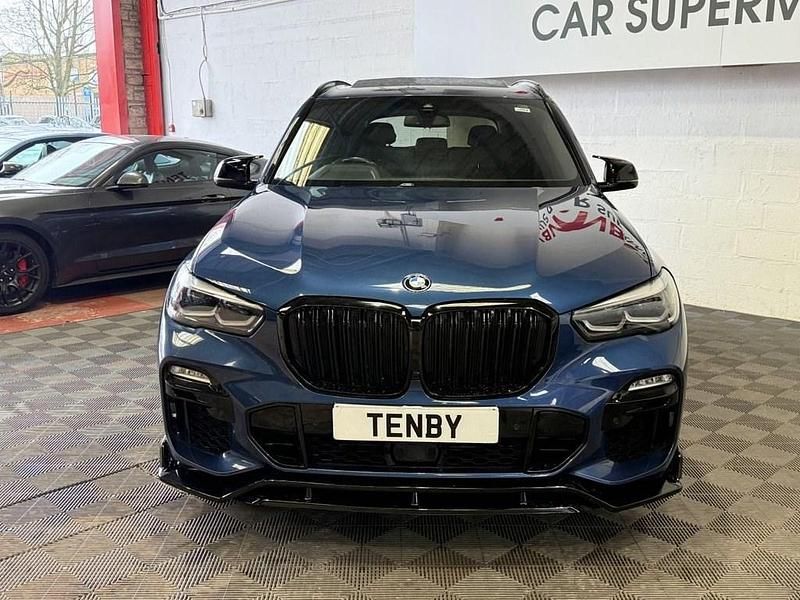 Used BMW X5 M Sport 265 HP (194 kW) 2019 Blue SUV