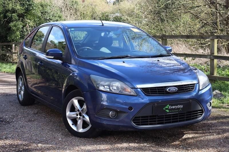 Used Ford Focus Zetec 2008 Blue Hatchback