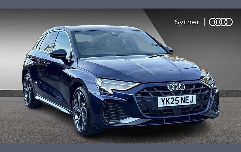 Blue Used 2025 Audi A3 S-Line Hatchback | £29,750 (Expensive) - Image 1/4