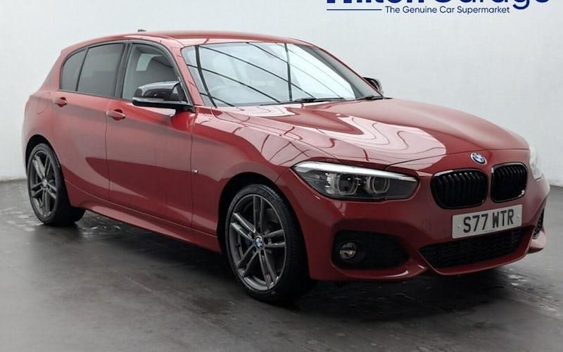 Used BMW 116 Efficient Dynamics 116 HP (85 kW) 2018 Red Hatchback