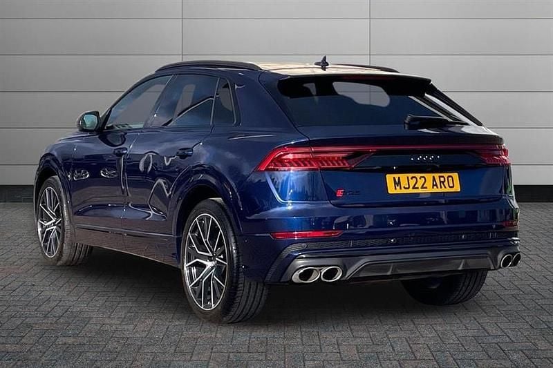 Used Audi SQ8 Black Edition 507 HP (372 kW) 2022 Navarra blue SUV