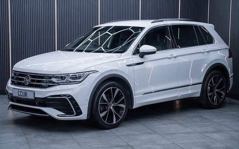 Used VW Tiguan R-line 150 HP (110 kW) 2023 White SUV