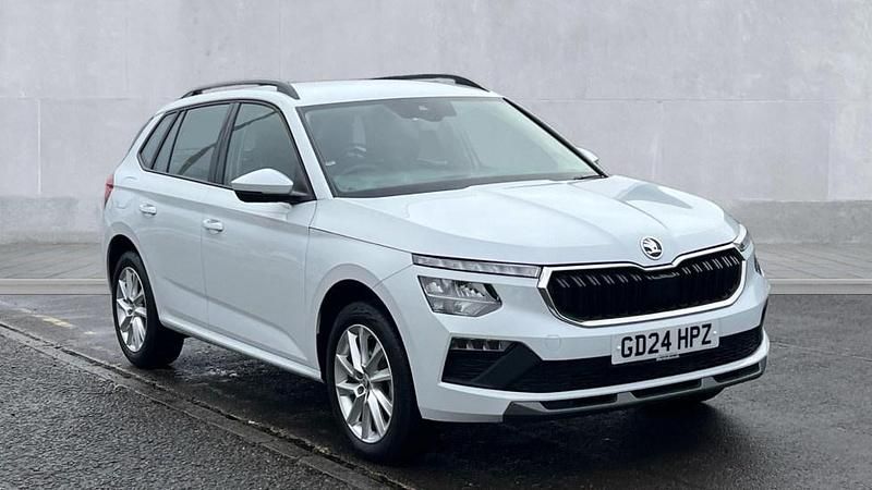 Moon white metallic Used 2024 Skoda Kamiq SE SUV | £16,190 (Fair price) - Image 1/4