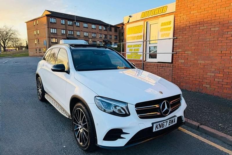 Used Mercedes GLC220 AMG Line Premium 2017 White Estate