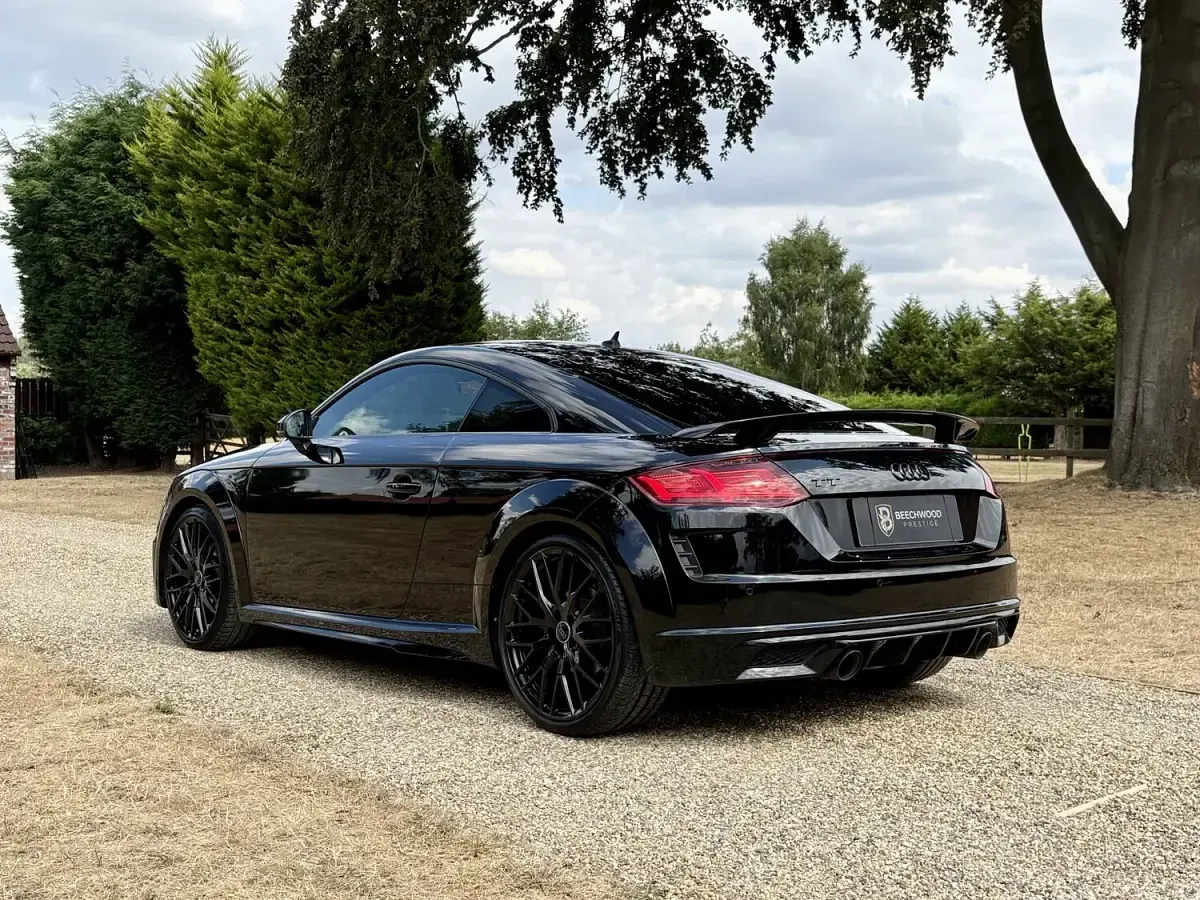 Used Audi TT Black Edition 197 HP (144 kW) 2020 Black Coupe