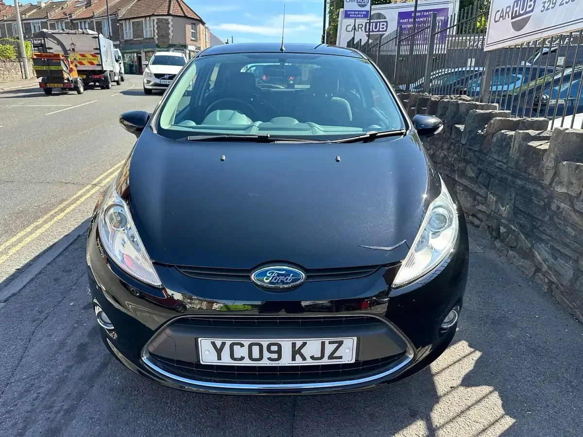 Used Ford Fiesta Zetec 82 HP (60 kW) 2009 Black Hatchback