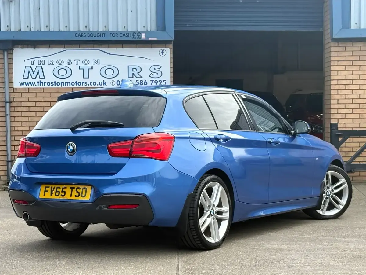 Used BMW 116 M Sport 2015 Blue Hatchback