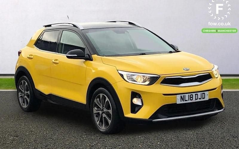 Used Kia Stonic First Edition 110 HP (80 kW) 2017 Yellow SUV