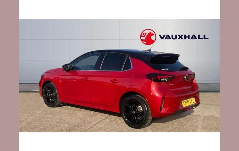 Used Vauxhall Corsa Ultimate 130 HP (95 kW) 2022 Red Hatchback
