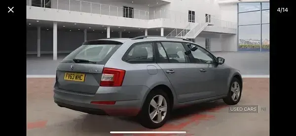 Used Skoda Octavia SE 105 HP (77 kW) 2013 Grey Estate
