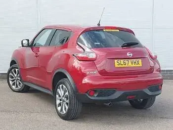 Used Nissan Juke Tekna 117 HP (86 kW) 2017 Red SUV