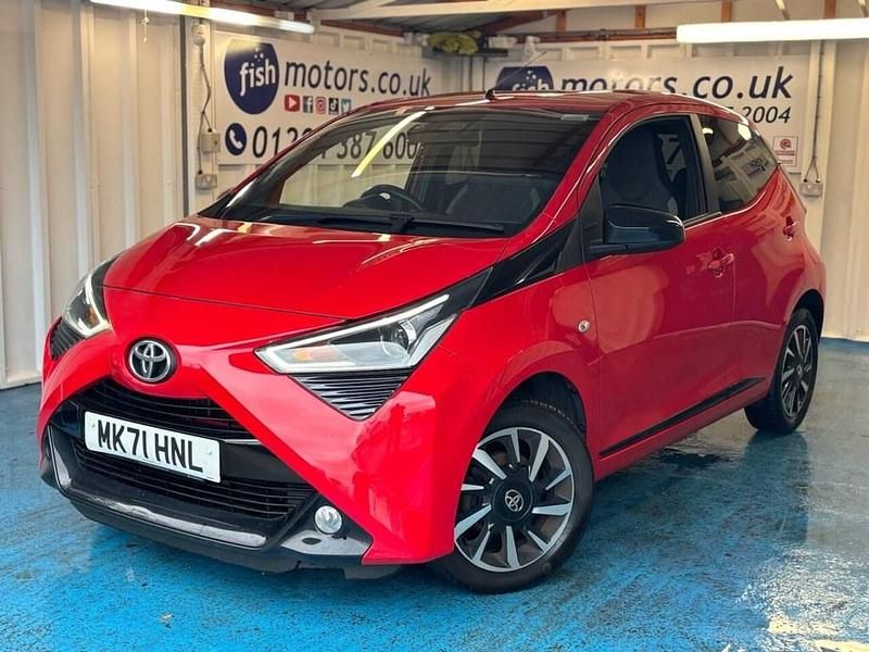 Red Used 2021 Toyota Aygo Trend Hatchback | £8,690 (Fair price) - Image 1/3