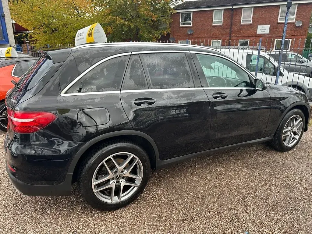 Used Mercedes GLC250 AMG line 204 HP (150 kW) 2017 Black SUV