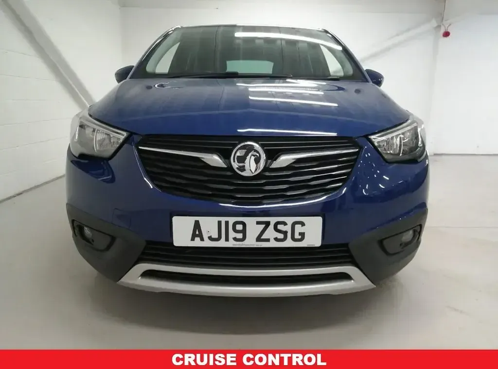 Used Vauxhall Crossland X Elite 110 HP (80 kW) 2019 Blue SUV