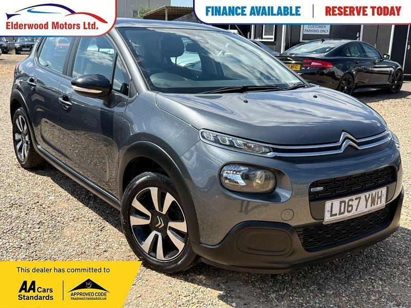 Grey Used 2017 Citroën C3 Feel Hatchback | £4,490 (Fair price) - Image 1/4