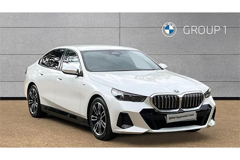 White Used 2025 BMW 530e M Sport Sedan | £47,995 (Fair price) - Image 1/4