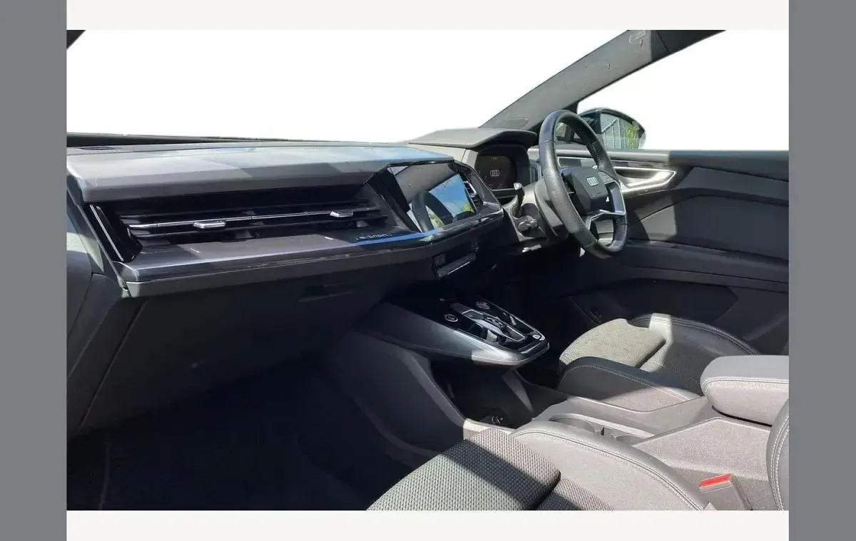 Used Audi Q4 e-tron S-Line 150 kW (204 HP) 2023 Black SUV