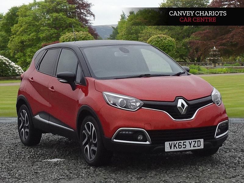 Used Renault Captur Dynamique 90 HP (66 kW) 2015 Orange/black SUV