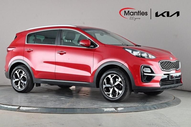Used Kia Sportage 130 HP (95 kW) 2019 Red SUV
