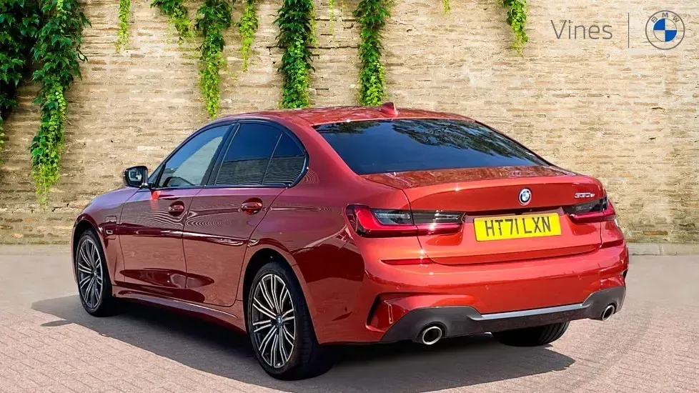 Used BMW 330e M Sport 292 HP (214 kW) 2022 Orange Sedan