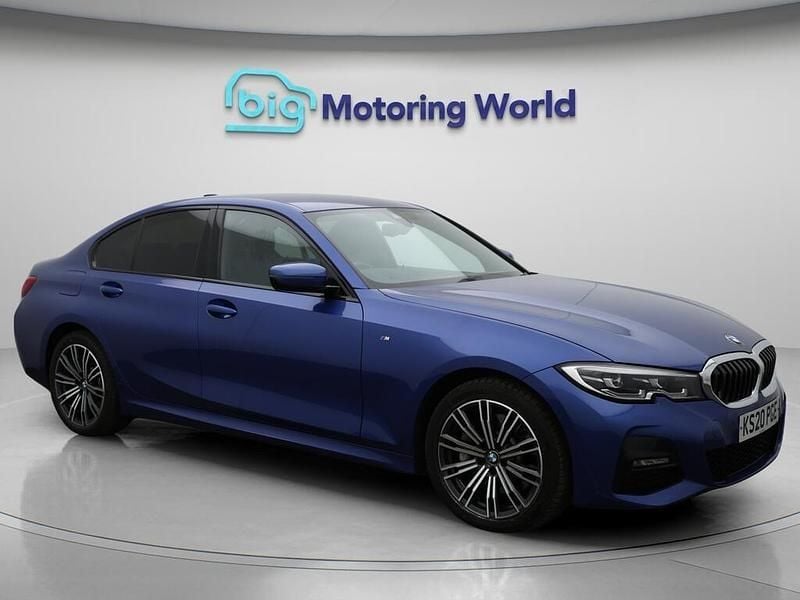 Blue Used 2020 BMW 330e M Sport Sedan | £17,200 (Fair price) - Image 1/4