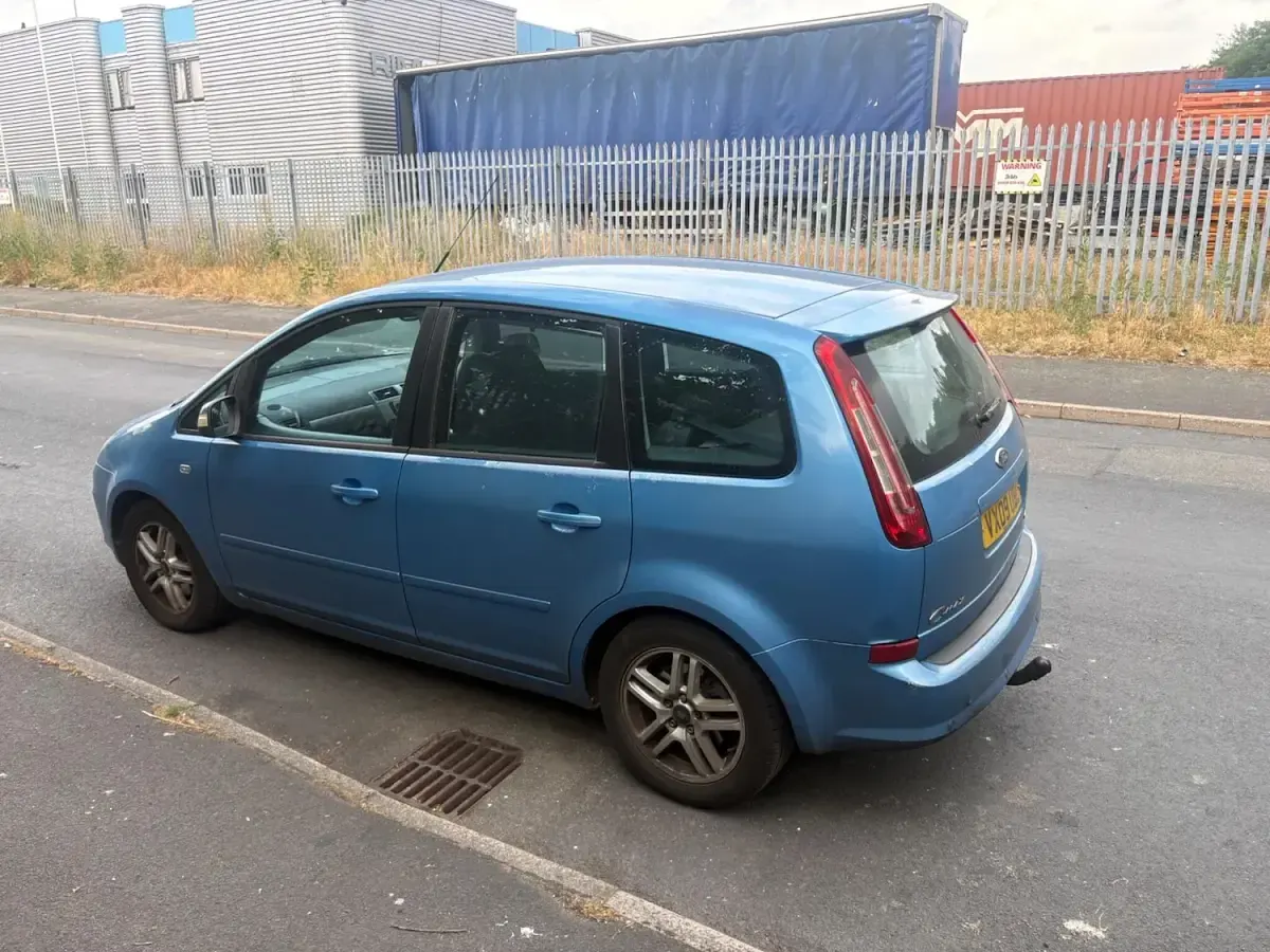 Used Ford C-MAX Titanium 115 HP (84 kW) 2009 Blue MPV