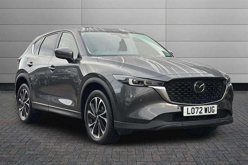 Machine grey Used 2022 Mazda CX-5 Edition SUV | £21,495 (Fair price) - Image 1/2