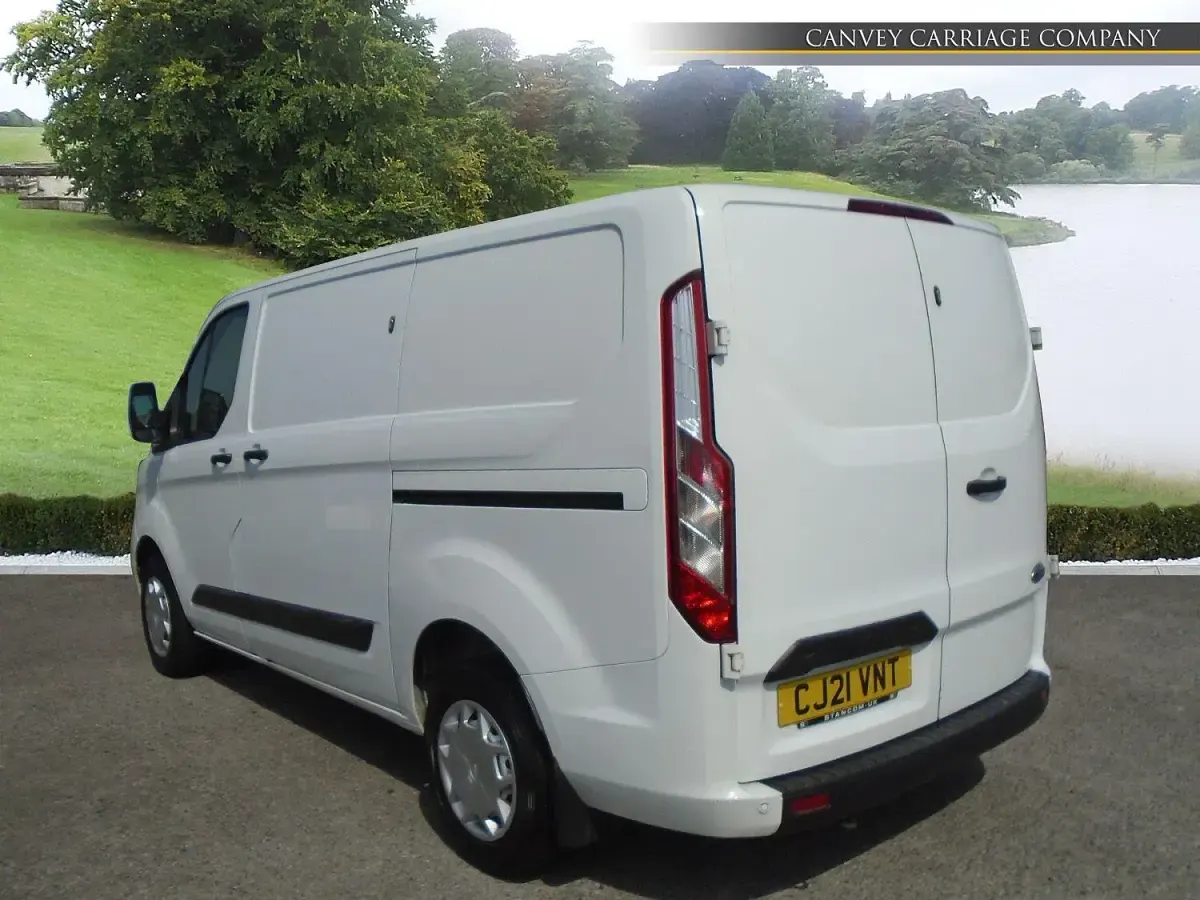Used Ford Transit Custom Trend 130 HP (95 kW) 2021 White Van