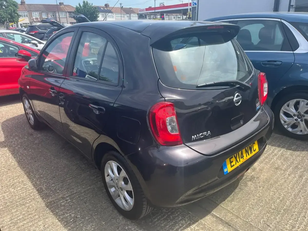 Used Nissan Micra Acenta 80 HP (58 kW) 2014 Black Hatchback