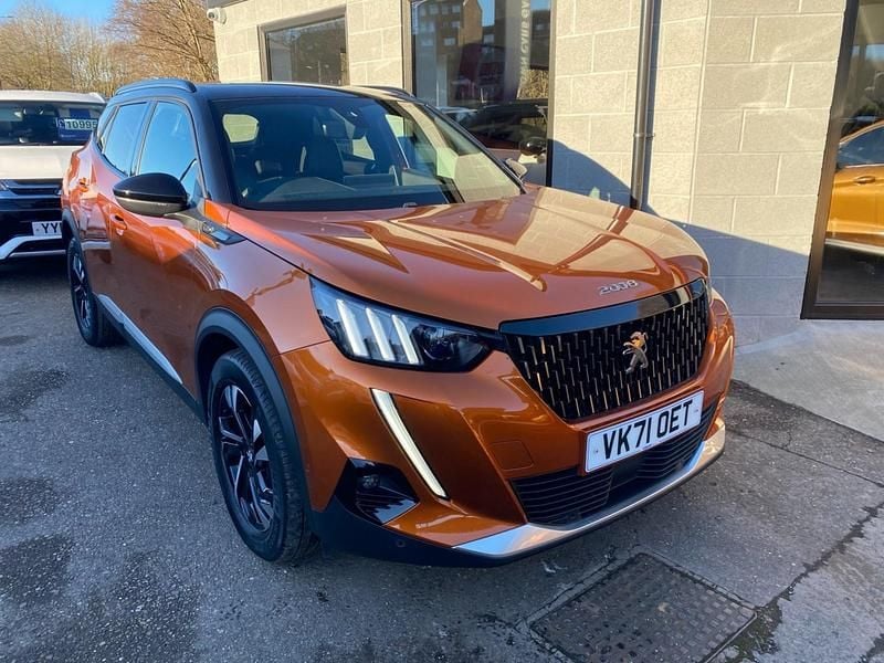 Used Peugeot 2008 GTi 2021 Orange SUV