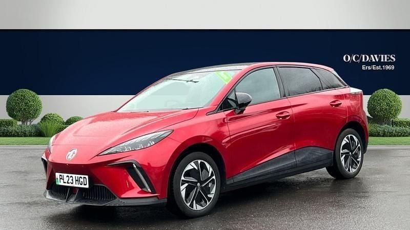 Used MG MG4 EV Trophy 2023 Red Hatchback