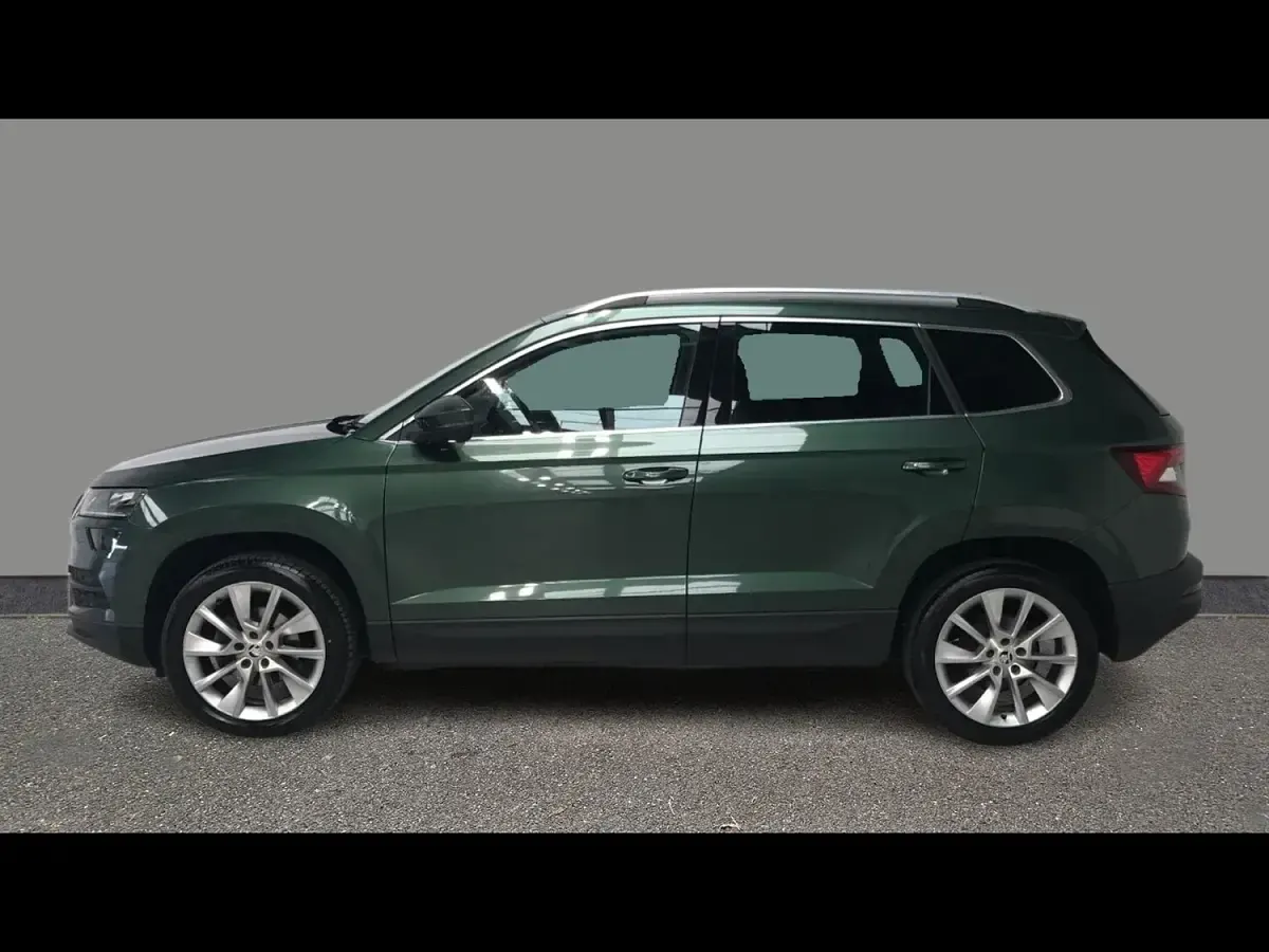 Used Skoda Karoq SE L 116 HP (85 kW) 2018 Green SUV