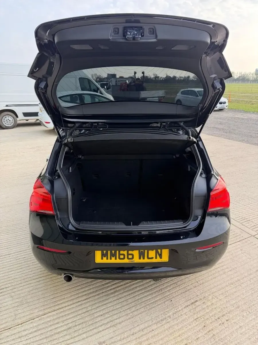 Used BMW 116 Efficient Dynamics 116 HP (85 kW) 2016 Black Hatchback